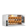 Grill gazowy do kurczaka - 9,4 kW - z 2 szpikulcami do 10 kurczaków