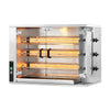 Grill gazowy do kurczaka PREMIUM - 14,1 kW - z 3 szpikulcami na 15 kurczaków