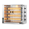 Grill gazowy do kurczaka PREMIUM - 18,8 kW - z 4 szpikulcami na 20 kurczaków
