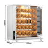 Grill gazowy do kurczaka PREMIUM - 23,5 kW - z 5 szpikulcami na 25 kurczaków