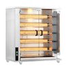 Grill gazowy do kurczaka PREMIUM - 23,5 kW - z 5 szpikulcami na 25 kurczaków