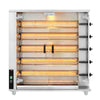 Grill gazowy do kurczaka PREMIUM - 23,5 kW - z 5 szpikulcami na 25 kurczaków