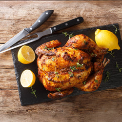 Grill gazowy do kurczaka PREMIUM - 23,5 kW - z 5 szpikulcami na 25 kurczaków