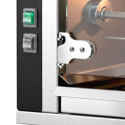 Grill gazowy do kurczaka PREMIUM - 14,1 kW - z 3 szpikulcami na 15 kurczaków