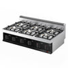 Gas Boiling Top - 36kW - 6 burners