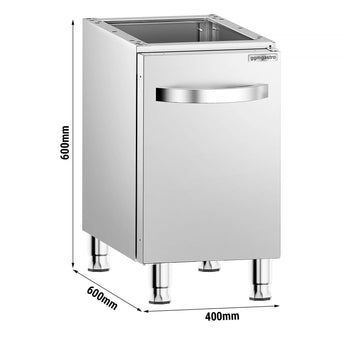 Kuchenka gazowa - 6,5 kW - 2 palnikowa - z szafką dolną - Prime Gastro