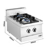 Kuchenka – gazowa – 6,5 kW – z 2 palnikami