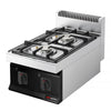 Kuchenka – gazowa – 10 kW – z 2 palnikami – czarna – seria MARIO