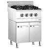 Kuchenka – gazowa – 13 kW – z 4 palnikami – z szafką dolną