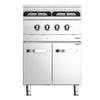 Kuchenka – gazowa – 13 kW – z 4 palnikami – z szafką dolną