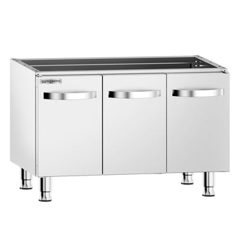 Kuchenka gazowa - 19,5 kW - 6 palnikowa - z szafką dolną - Prime Gastro