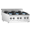 Kuchenka – gazowa – 36 kW – z 6 palnikami o dużej mocy, zdjęcie 1 z 11