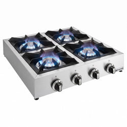 Kuchnia gazowa nastawna 1-palnikowa - 20kW - 4 palniki