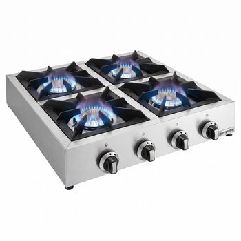 Kuchnia gazowa nastawna 1-palnikowa - 20kW - 4 palniki