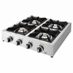 Kuchnia gazowa nastawna 1-palnikowa - 20kW - 4 palniki
