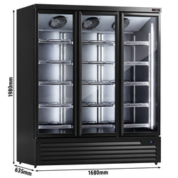 Getränkekühlschrank - 1300 Liter - mit 3 Glastüren