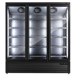 Getränkekühlschrank - 1300 Liter - mit 3 Glastüren