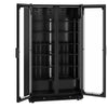 Beverage cooler – 1230 L – frameless design – with 2 glass doors – black, image 4 of 13