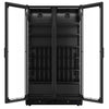 Beverage cooler – 1230 L – frameless design – with 2 glass doors – black, image 6 of 13