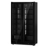 Beverage cooler – 1230 L – frameless design – with 2 glass doors – black, image 7 of 13
