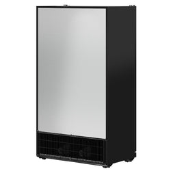 Szafa chłodnicza przeszklona PREMIUM - 760L-1200mm - bezramowe drzwi - 2‑drzwiowa, drzwi skrzydłowe, drzwi szklane - oświetlenie LED - cyfrowy wyświetlacz temperatury - Czarna - Dla PL - 0–7°C