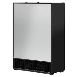 Szafa chłodnicza przeszklona PREMIUM - 1552L- 1500mm - bezramowe drzwi - 3‑drzwiowa, drzwi skrzydłowe, drzwi szklane - oświetlenie LED - cyfrowy wyświetlacz temperatury - Czarna - Dla PL - 0–7°C