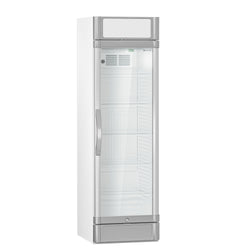 Chłodziarka do napojów - 347 litrów - z 1 szklanymi drzwiami & wyświetlaczem reklamowym