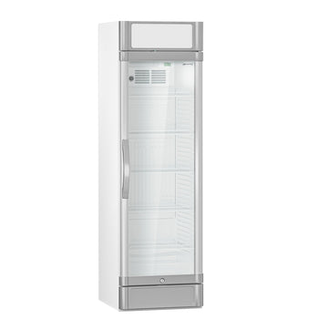 Chłodziarka do napojów - 347 litrów - z 1 szklanymi drzwiami & wyświetlaczem reklamowym - Prime Gastro