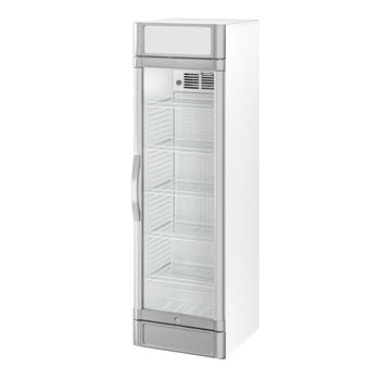 Chłodziarka do napojów - 347 litrów - z 1 szklanymi drzwiami & wyświetlaczem reklamowym - Prime Gastro
