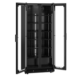 Lodówka na napoje - 898 litrów - bezramkowa konstrukcja - 2 szklane drzwi