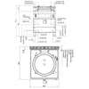 Gas Pressure Boiling Pan - 100L - 20.9kW - Indirect Heating - with Water Connection