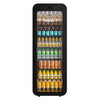 Commercial Beverage Display Fridge - 105 litres - slimline - with 1 glass door