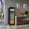Commercial Beverage Display Fridge - 105 litres - slimline - with 1 glass door
