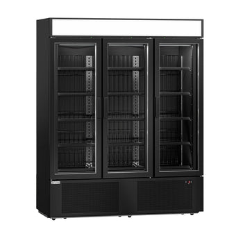 Chłodziarka do napojów - 1325 litrów - z 3 szklanymi drzwiami & wyświetlaczem reklamowym - Prime Gastro