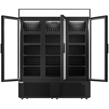 Chłodziarka do napojów - 1325 litrów - z 3 szklanymi drzwiami & wyświetlaczem reklamowym - Prime Gastro