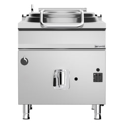Boiling pan – gas – 150 L – 20 kW – direct heating – with water inlet and drain tap, image 3 of 7