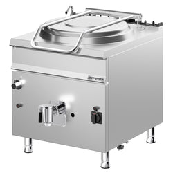 Boiling pan – gas – 150 L – 20 kW – direct heating – with water inlet and drain tap, image 4 of 7