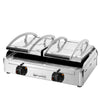 Glass Ceramic Contact Grill – 3.4 kW – Smooth Bottom & Ribbed Top – Grilling Surface: 2 x220x220mm
