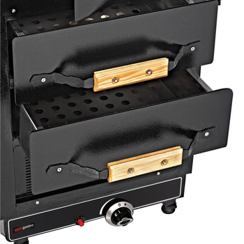 Piec gazowy do ziemniaków Kumpir - manualny - 4,9 kW - z 2 szufladami - Prime Gastro