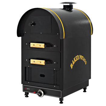 Piec gazowy do ziemniaków Kumpir - manualny - 4,9 kW - z 2 szufladami - Prime Gastro