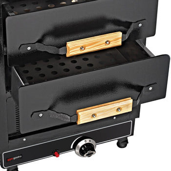 Piec gazowy do ziemniaków Kumpir - manualny - 4,9 kW - z 3 szufladami - Prime Gastro