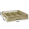 Glass Rack 1/1 - 500x500mm - 9 Compartments - Beige - compatible with ARU9N