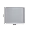 (12 sztuk) CAMBRO | Taca z poliestru Lite – GN 1/2 – spłaszczone krawędzie – jasnoszara