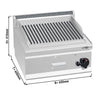 Grill gazowy z kamieniami lawowymi – 8 kW