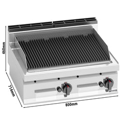 Grill gazowy z kamienia lawowego - 13,8 kW