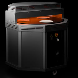 Piekarnik do pieczenia płaskich chlebków, tureckiej pizzy i lavas – obrotowy – do 20 chlebków na minutę