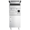 Grill lawowy – gazowy – 5,5 kW – z rusztem o regulowanym nachyleniu – z podstawą z 1 drzwiami