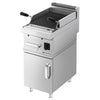 Grill lawowy – gazowy – 5,5 kW – z rusztem o regulowanym nachyleniu – z podstawą z 1 drzwiami