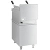 Grill lawowy – gazowy – 7 kW – z rusztem o regulowanym nachyleniu – z podstawą z 1 drzwiami – seria MARIO