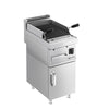 Grill lawowy – gazowy – 5,5 kW – z rusztem o regulowanym nachyleniu – z podstawą z 1 drzwiami